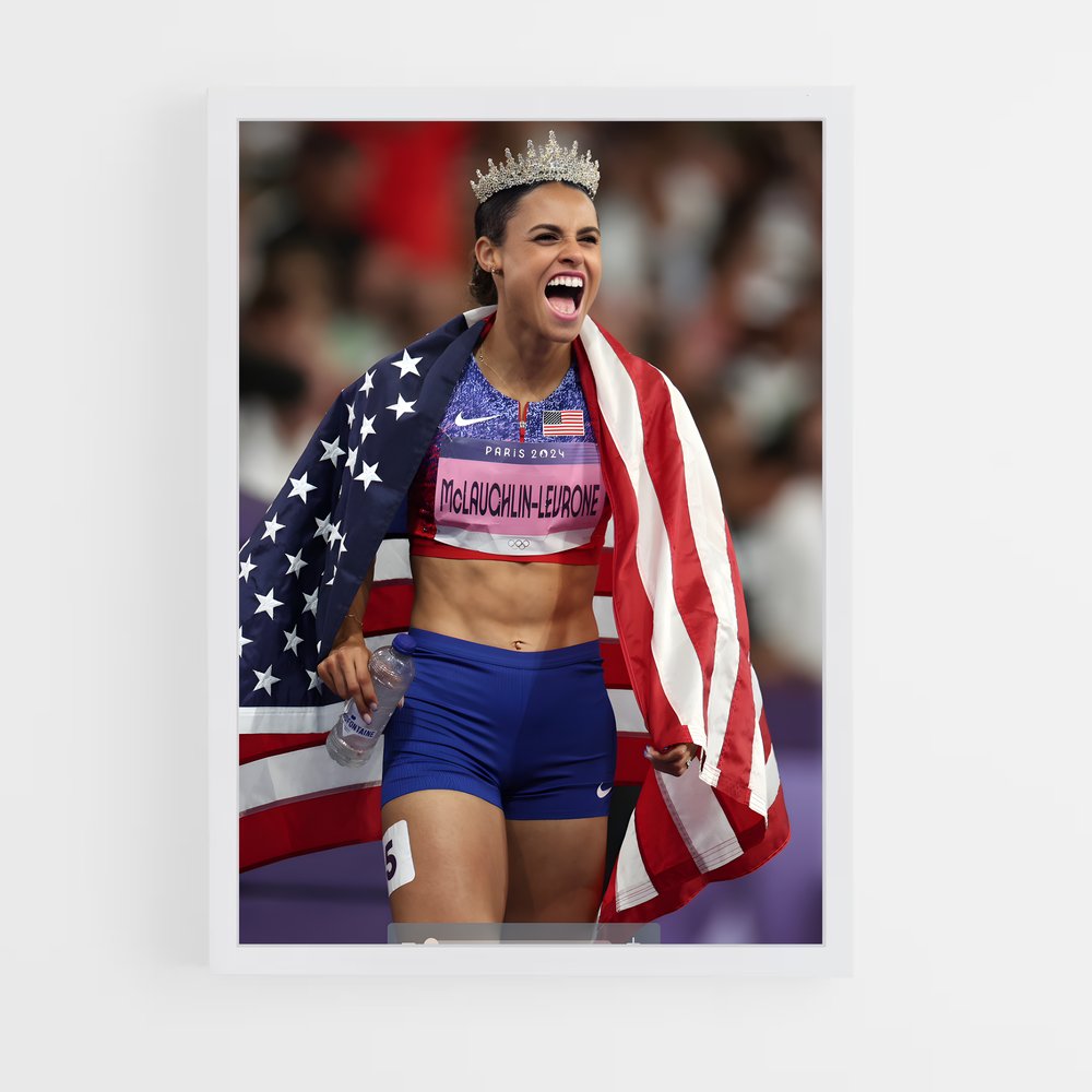 Poster Sydney américain – affiche Athlétisme (vue 3)